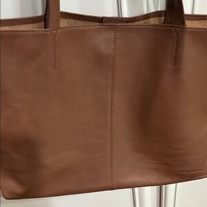 Lucky Brand Brown Leather Satchel